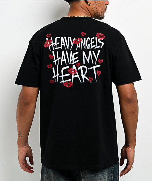 Chicos Toxicos x 40s & Shorties Angels Black T-Shirt | Zumiez