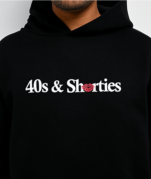Chicos Toxicos x 40s & Shorties Black Hoodie | Zumiez