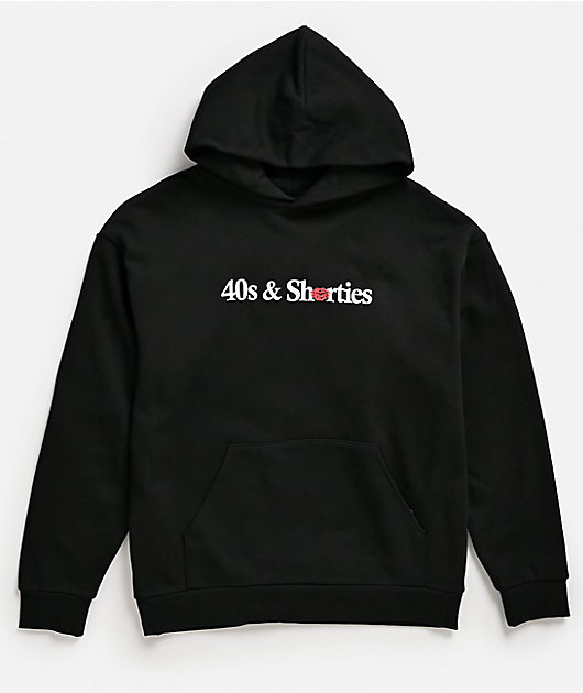 Chicos Toxicos x 40s & Shorties Black Hoodie | Zumiez