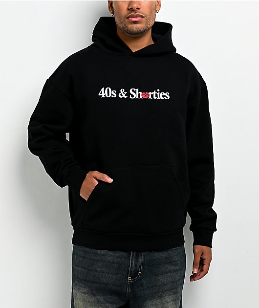 Chicos Toxicos x 40s & Shorties Black Hoodie | Zumiez