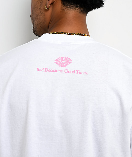Chicos Toxicos x 40s & Shorties Good Times White T-Shirt | Zumiez