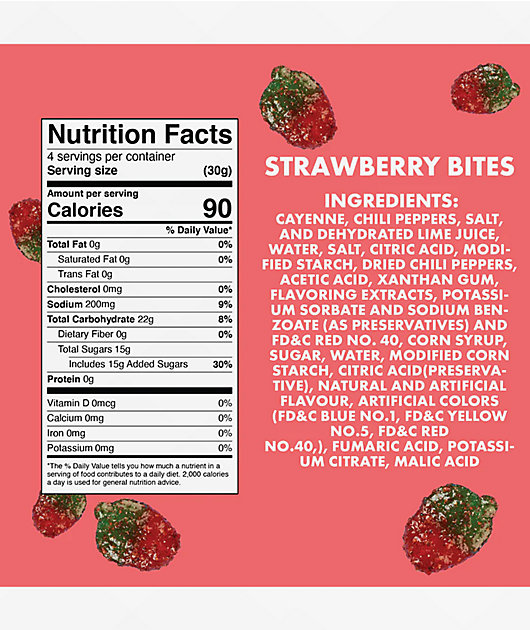 Chili Chews Strawberry Bites Candy
