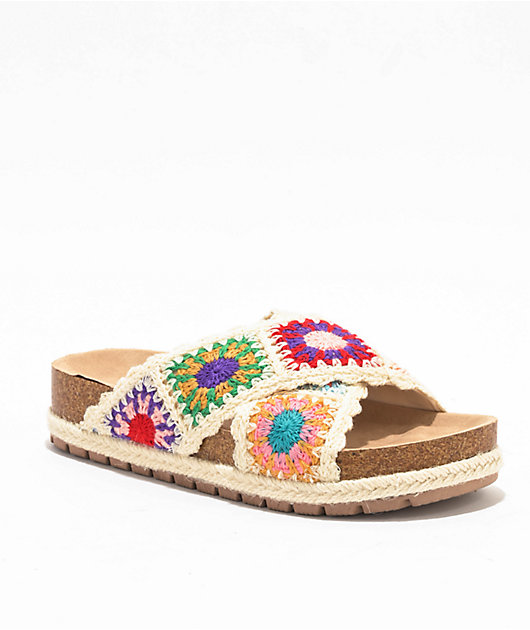 Chinese Laundry Tacoma Crochet Sandals Zumiez