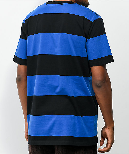 Chocolate Red Square Black & Blue T-Shirt | Zumiez