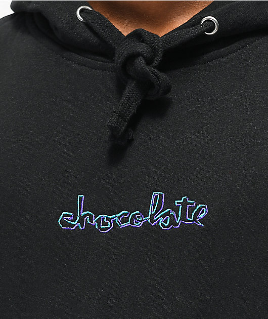 Chocolate Ribbon Black Hoodie Zumiez