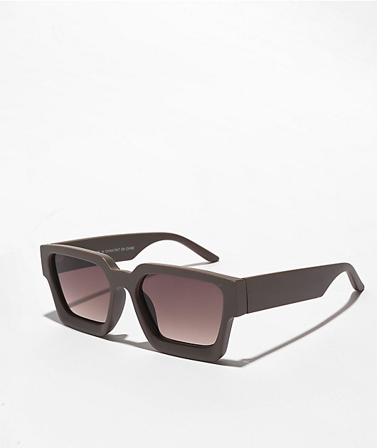 Chunky Chocolate Square Sunglasses 
