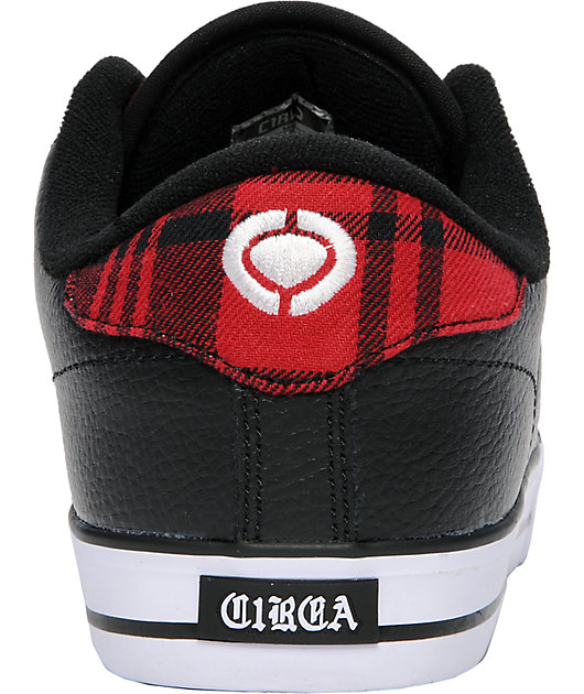 circa shoes red