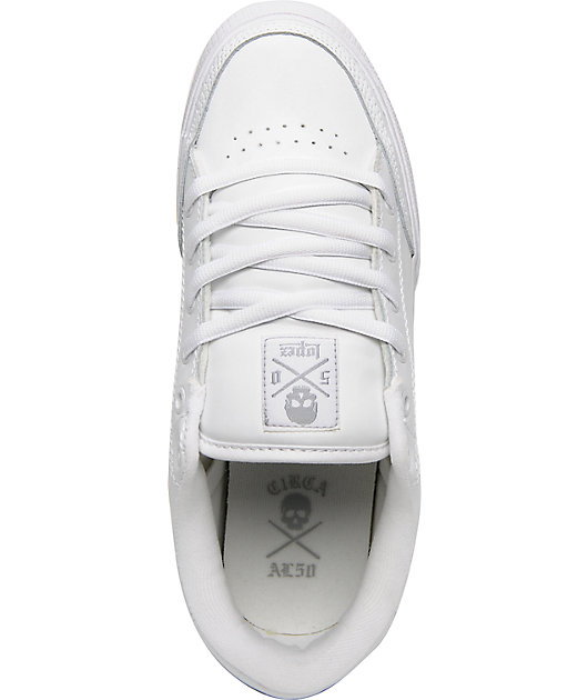 circa shoes white