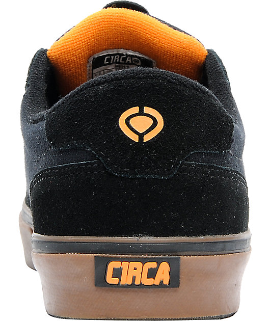 Circa Lamb Gravette Black Skate Shoes Zumiez