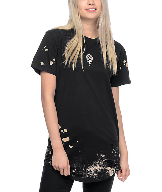 Civil Baddies Tour Black Drop T-Shirt