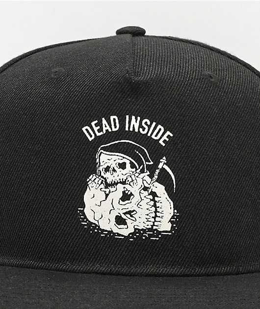 Clase al acecho por Sketchy Tank Dead Inside sombrero con tiras negro