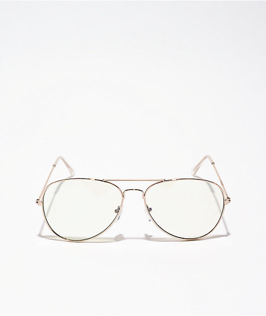 Classic Pilot Blue Light Glasses