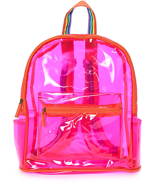 zumiez clear backpack
