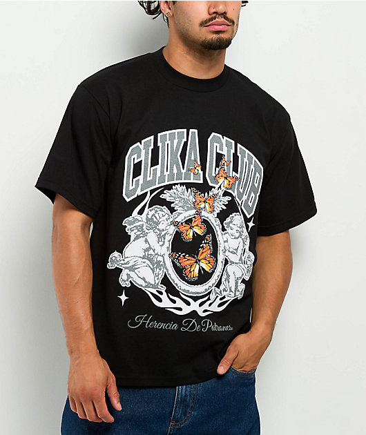 LLICA グラフィックTシャツ Clika by Herencia de Patrones Hope Black T-Shirt | Zumiez