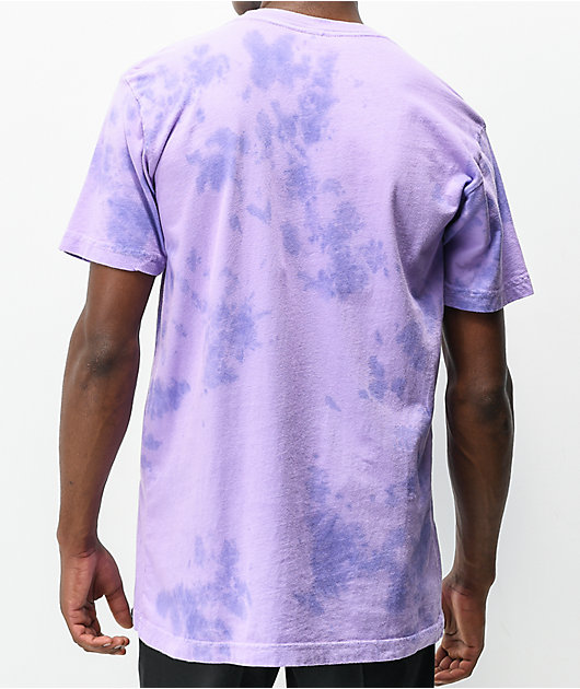 Cloak Calavera Lavender Tie Dye T-Shirt