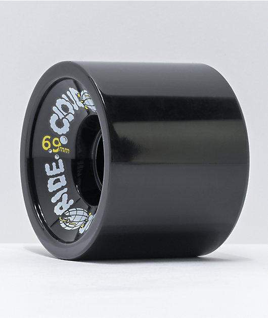 Cloud Ride 69mm 78a Black Cruiser Skateboard Wheels