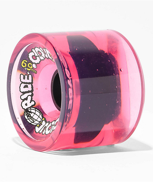 Cloud Ride 69mm 78a Clear Pink Cruiser Skateboard Wheels