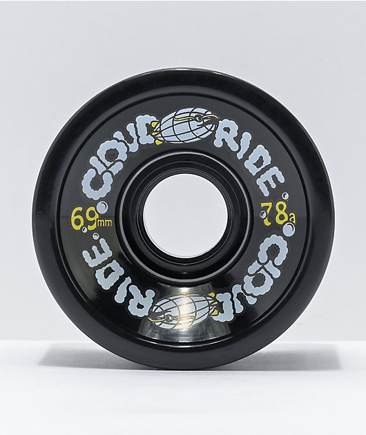 Cloud Ride Black 69mm 78a Cruiser Wheels