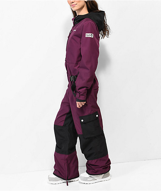 Coal Glacier Purple & Black 20K Snowsuit