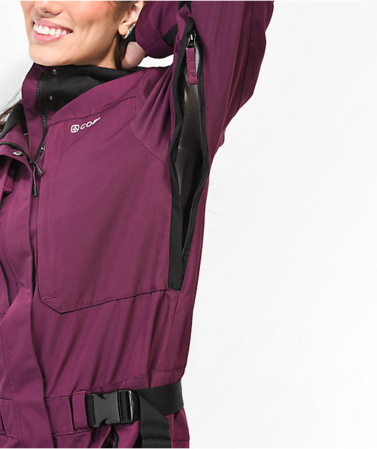 Coal Glacier Purple & Black 20K Snowsuit