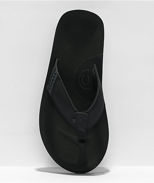 Cobian Arv 2 Trek All Black Sandals Zumiez