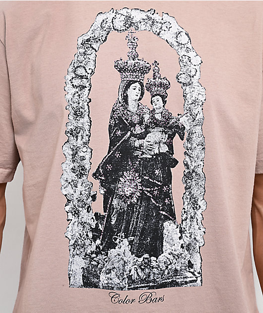 Color Bars La Madonna Natural T-Shirt | Zumiez