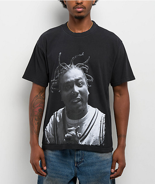 Color Bars Shaolin Black T-Shirt