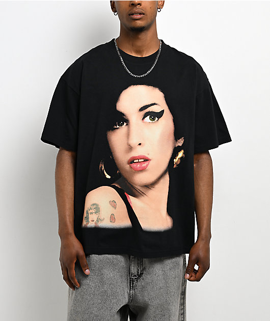 Color Bars x Amy Winehouse Back To Black T-Shirt