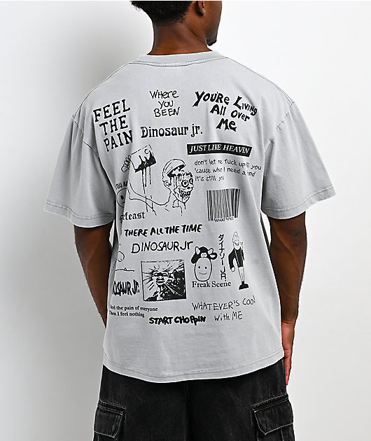 Color Bars x Dinosaur Jr. Weir Grey T-Shirt