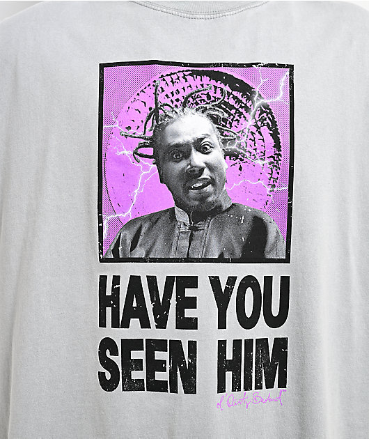 Color Bars x Ol' Dirty Bastard Have You Seen Him Grey T-Shirt