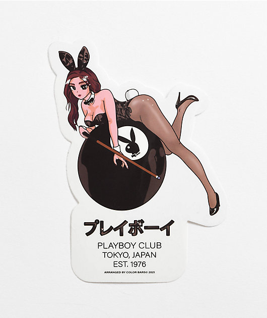 Color Bars x Playboy 8 Ball Sticker | Zumiez