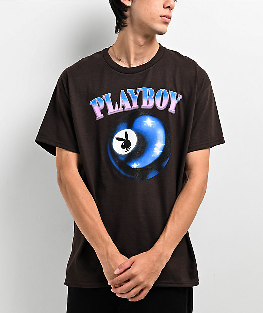 Color Bars x Playboy Billards Brown T-Shirt | Zumiez