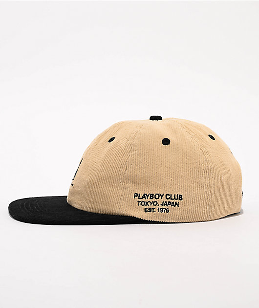 Color Bars x Playboy Japanese Rabbit Beige & Black Corduroy