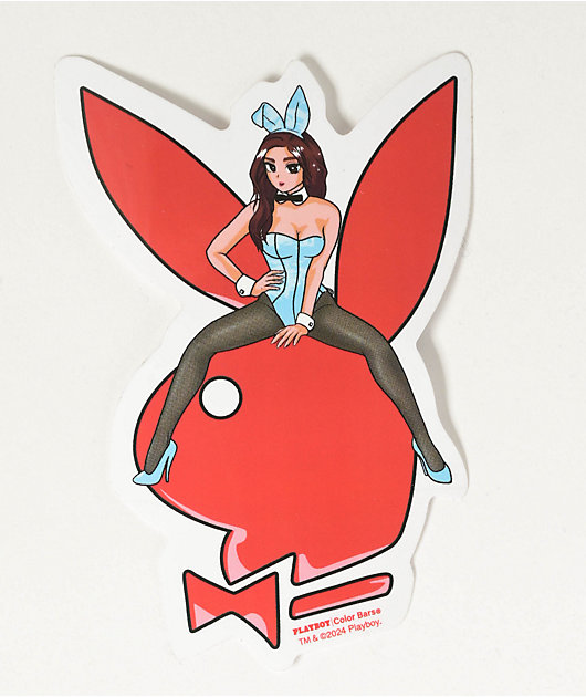 Color Bars x Playboy Straddle Sticker | Zumiez