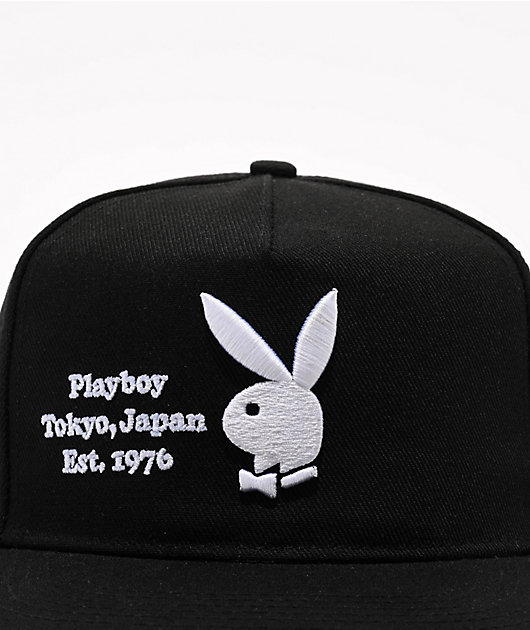 Color Bars x Playboy Tokyo Club Black Snapback Hat | Zumiez