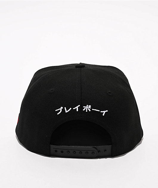 Color Bars x Playboy Tokyo Club Black Snapback Hat | Zumiez