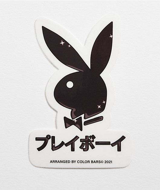 Color Bars x Playboy Tokyo Rabbit Sticker | Zumiez