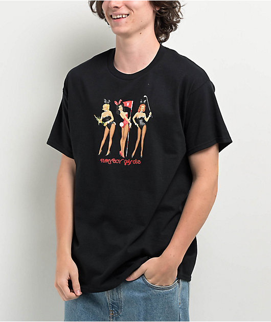 Color Bars x Playboy Whos Your Caddy Black T-Shirt | Zumiez