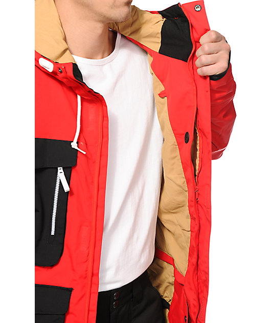 bonfire wakeena snowboard jacket