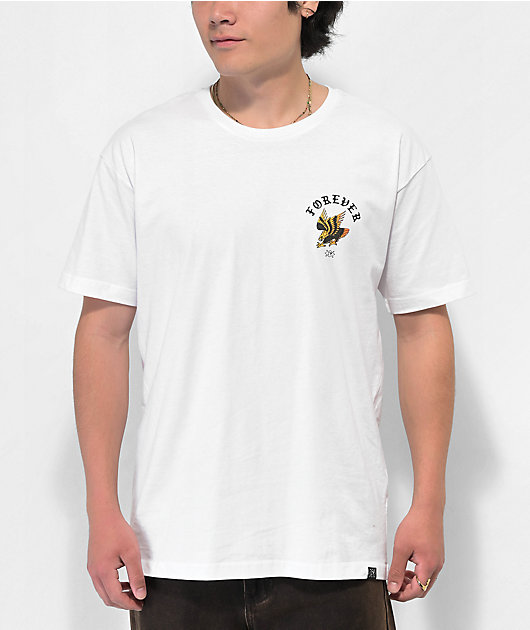 Common Youth Eagle Blood White T-Shirt | Zumiez