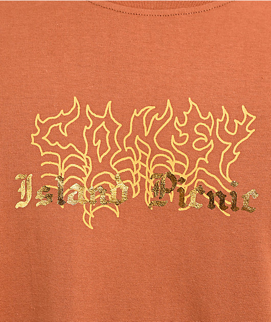 Coney Island Picnic Take Me Away Brown T-Shirt