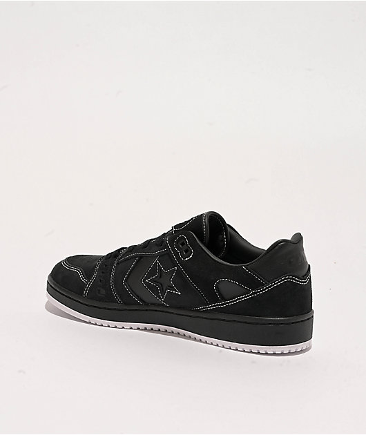 Converse AS-1 Pro Black, Black & White Skate Shoes