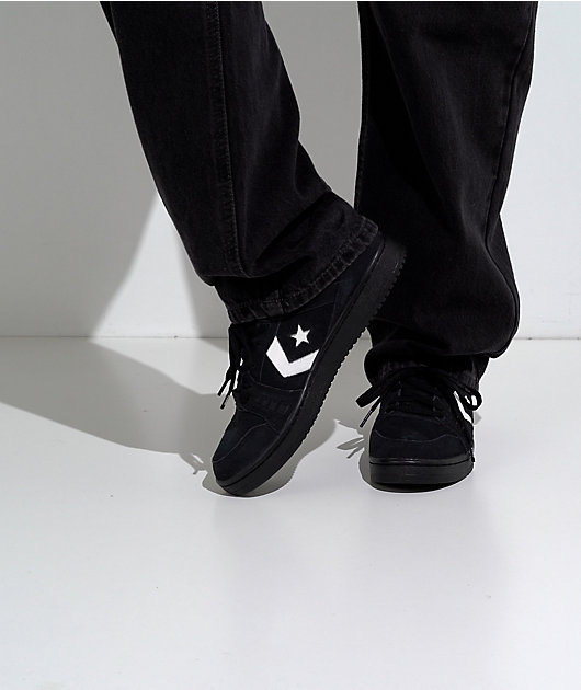 Converse AS-1 Pro Black & Vintage White Skate Shoes video