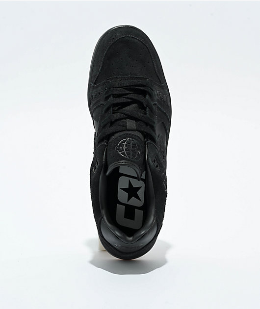 Converse AS-1 Pro Black & Gum Skate Shoes | Zumiez