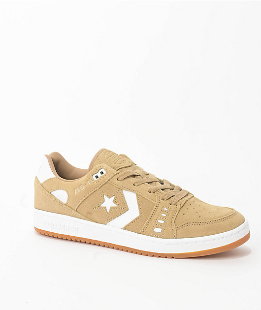 Converse AS-1 Pro Nomad Khaki & White Skate Shoes | Zumiez