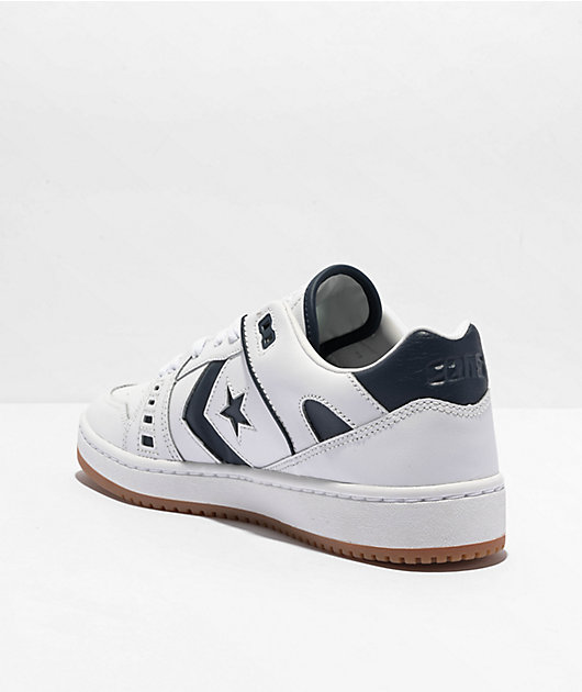 Converse AS-1 Pro White, Navy & Gum Skate Shoes | Zumiez
