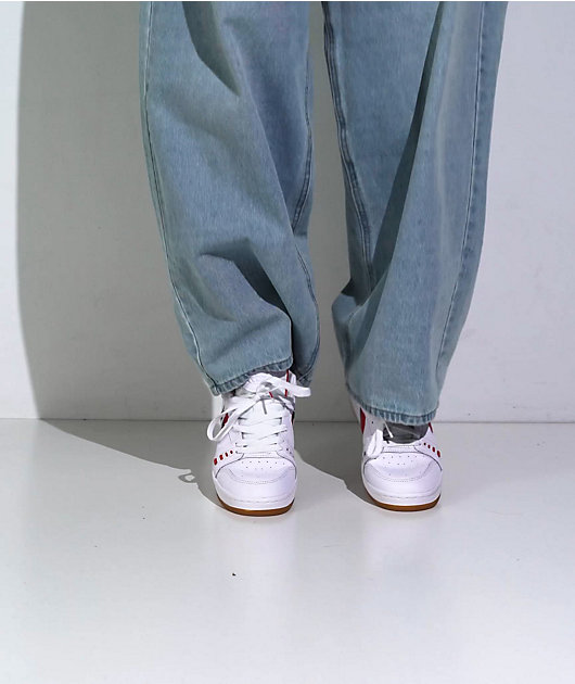 Converse AS-1 Pro White & Red Skate Shoes video