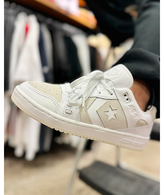 Converse AS 1 Pro White Cream Skate Shoes