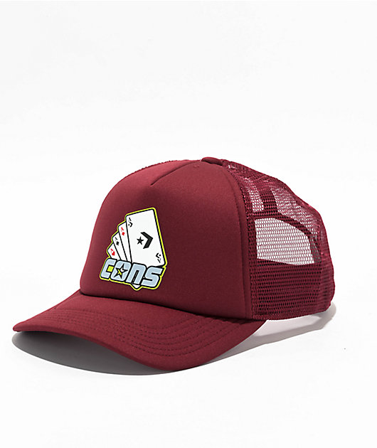 Converse Aces Cherry Daze Trucker Hat Zumiez