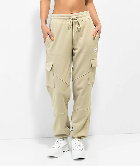 Converse Beach Stone Cargo Sweatpants Zumiez